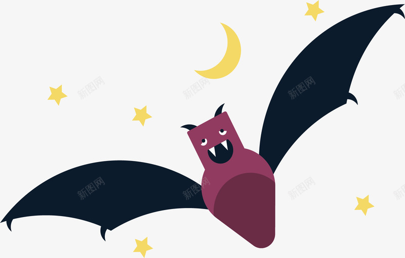 万圣节紫色的蝙蝠矢量图ai免抠素材_88icon https://88icon.com 万圣节 万圣节蝙蝠 恐怖之夜 矢量png 紫色蝙蝠 蝙蝠 矢量图