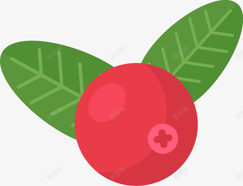 单个粉红色蔓越莓png免抠素材_88icon https://88icon.com 单个 卡通蔓越莓 手绘蔓越莓 水果 蔓越莓