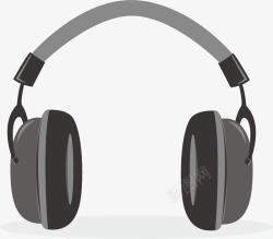 降噪功能可穿戴的降噪耳机矢量图高清图片