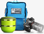 春游系列产品保温盒背包相机素材