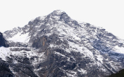 玉龙雪山矢量图素材