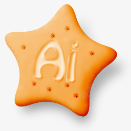 AI星星饼干系列cs3图标图标