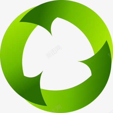 节能环保绿色标图标图标