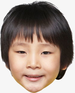 韩式发型可爱儿童素材
