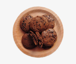 健康饼干巧克力饼干片高清图片