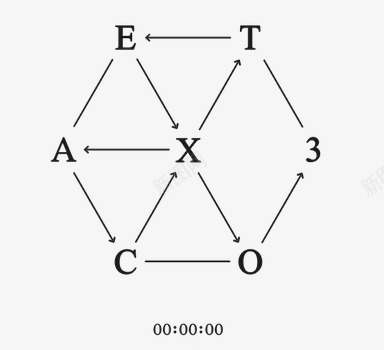 几何海报元素png免抠素材_88icon https://88icon.com 六角形 几何 分子 时间 科学