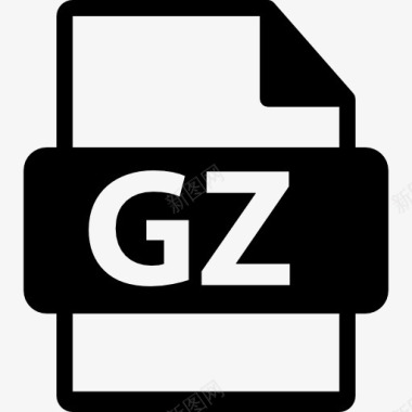文件格式gz文件格式变图标图标