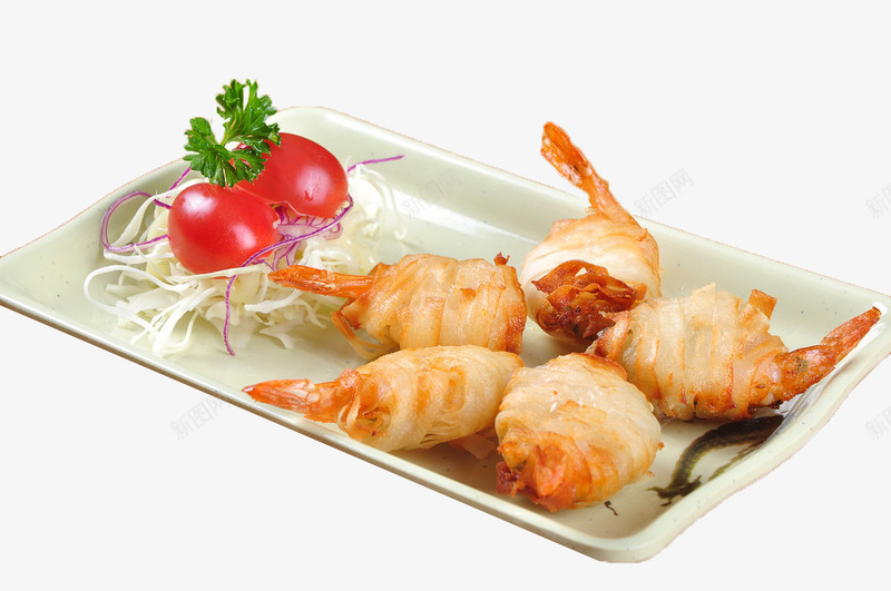 小吃炸虾png免抠素材_88icon https://88icon.com 夜市 旅游 销售 食物