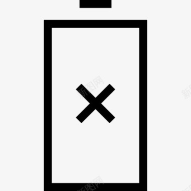 抽象电池工具十字标志图标图标