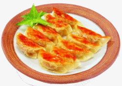 煎饺装饰食物高清图片