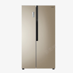 空冰箱PNG钛空金双开门大冰箱高清图片