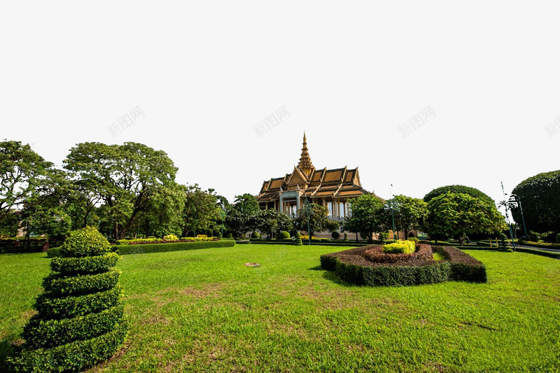 柬埔寨美丽风光png免抠素材_88icon https://88icon.com 名胜古迹 图片 地方景点 实物图 摄影图 柬埔寨 自然景观 草地 高清 高清图片