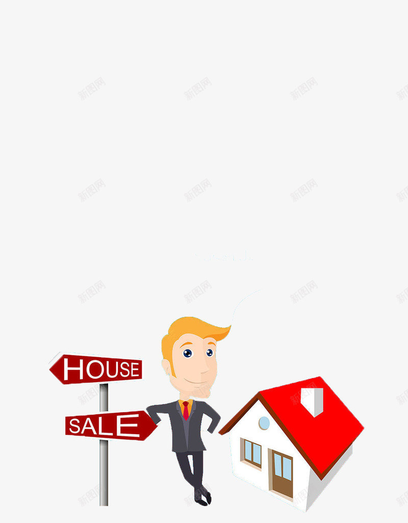 房屋销售png免抠素材_88icon https://88icon.com 房屋销售