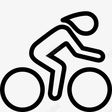 时间试验骑自行车iOS7Sporticons图标图标