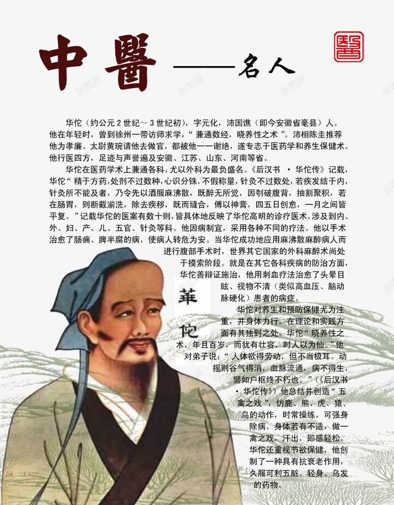 中医名人之华佗psd免抠素材_88icon https://88icon.com 中医 中医华佗 中医名人之华佗 中医名人之华佗图片 华佗 名人 源文件 白色 简介