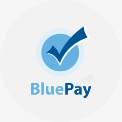 商务和购物站bluepay图标高清图片