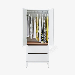 布衣柜白色衣柜高清图片