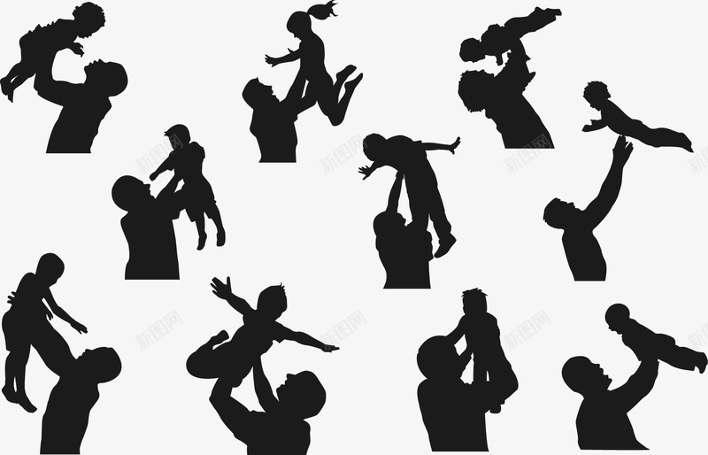 父亲抱孩子png免抠素材_88icon https://88icon.com 亲昵 孩子 怀抱 父爱