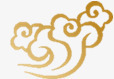 黄云png免抠素材_88icon https://88icon.com 云 云朵 金黄色 黄色