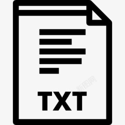 txt文件格式txt图标高清图片