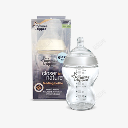 透明的奶瓶png免抠素材_88icon https://88icon.com 产品实物 刻度线 包装 奶嘴 奶瓶 白色 英文字母 透明