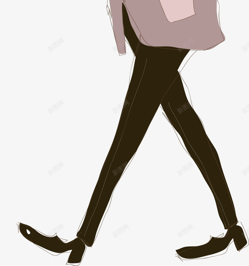 成功人士矢量图ai免抠素材_88icon https://88icon.com 中分 成功人士 打手势 男人 西服 领带 矢量图