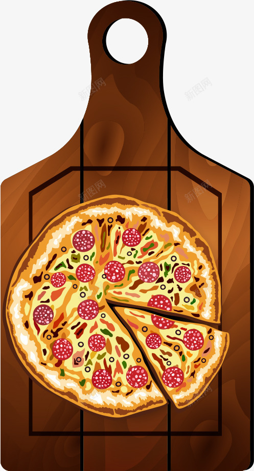 披萨美食png免抠素材_88icon https://88icon.com pizza 卡通披萨 卡通美食 矢量披萨 美食