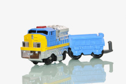 彩色电动小火车儿童玩具素材