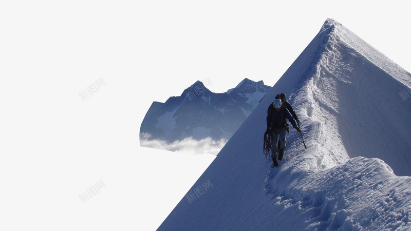 攀登雪山png免抠素材_88icon https://88icon.com 大山 山 攀登 素材 雪山 风景