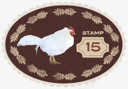 家禽行业鸡食品制作促销标签素材