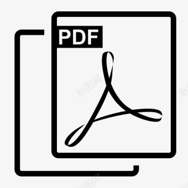 PDF扩展PDF品牌amp应用图标图标