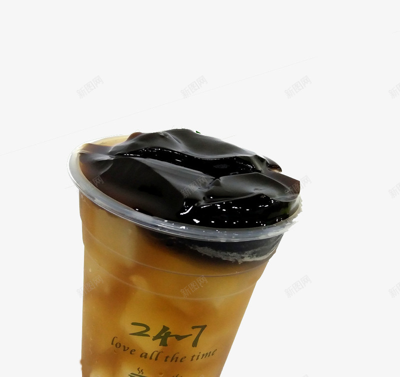 仙草冻凉茶png免抠素材_88icon https://88icon.com 仙草 仙草奶茶 原味奶茶 奶茶 奶茶店 茶饮 设计