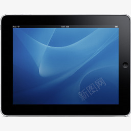 iPad景观蓝色背景图标图标