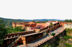 印度斋普尔斋伽尔城堡素材