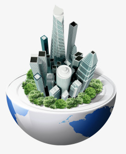 发射的半个地球地球上的城市高清图片