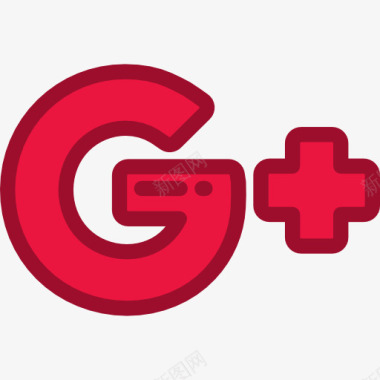 logo标识谷歌加图标图标