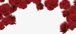 浪漫酒红色花朵玫瑰素材