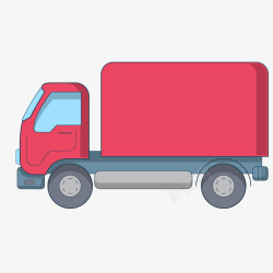 卡通简约手绘交通工具装饰汽车素材