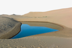 著名腾格里沙漠景点素材