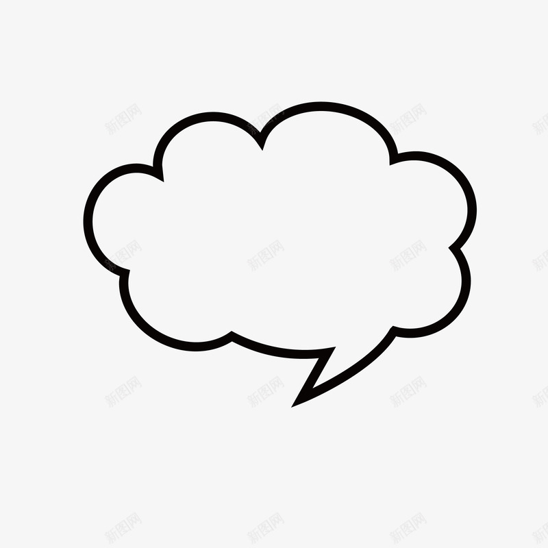 对话框png免抠素材_88icon https://88icon.com 可爱 对话框 对话框简笔画 手绘 气泡