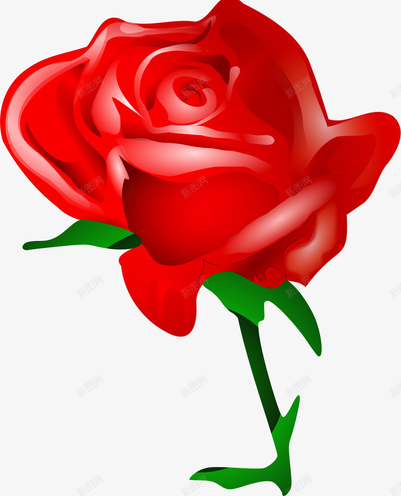 手绘一束红玫瑰png免抠素材_88icon https://88icon.com 一束玫瑰 平面 手绘 红玫瑰 艺术作品 花朵