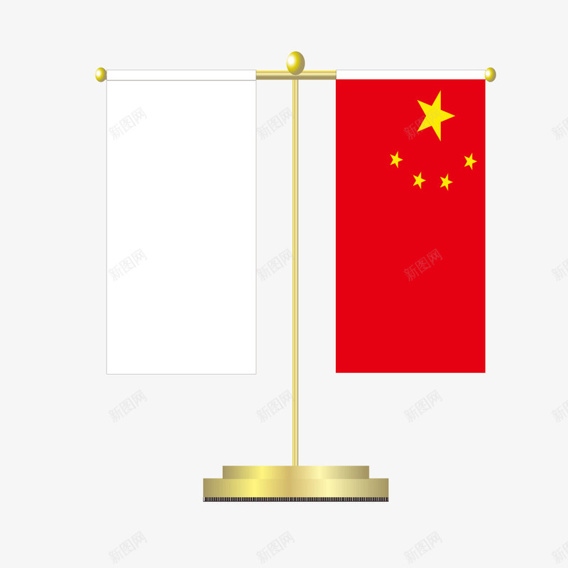 红色国旗摆件挂旗png免抠素材_88icon https://88icon.com 国旗 挂旗 摆件 红色