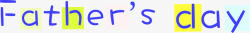 简笔字父亲节英文简笔字体高清图片