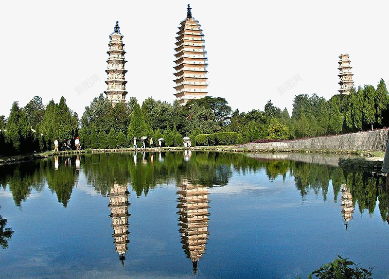 三塔倒影公园风景图png免抠素材_88icon https://88icon.com 三塔倒影公园 旅游景区 著名景点 风景图
