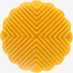 中秋黄色月饼样式素材