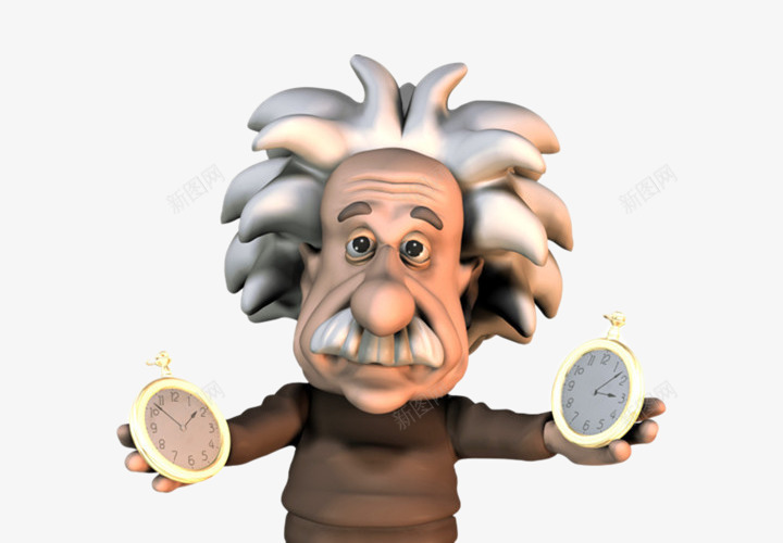 爱因斯坦的时间png免抠素材_88icon https://88icon.com 人物 博士 发明家 时间 爱因斯坦 爱因斯坦素材 钟表