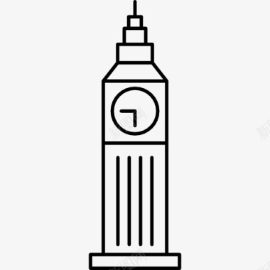 英国大本钟大本钟图标图标