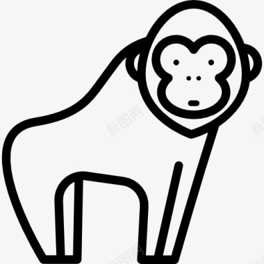 猩猩大猩猩图标图标
