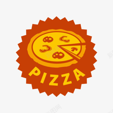 创意披萨LOGO标志矢量图图标图标