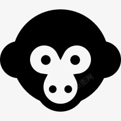 灵长类猴子图标高清图片